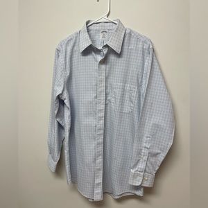 Brooks Brothers Long Sleeve Button Up Neck Size 16 2/3